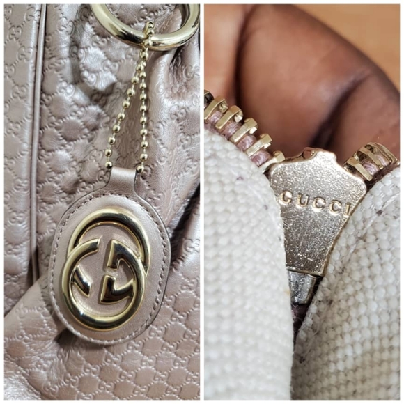 Authentic Gucci Sukey Top Handle Tote Guccissima Leather Medium - Picture 8 of 13